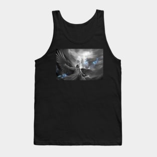 Castiel and the Lightning Tank Top